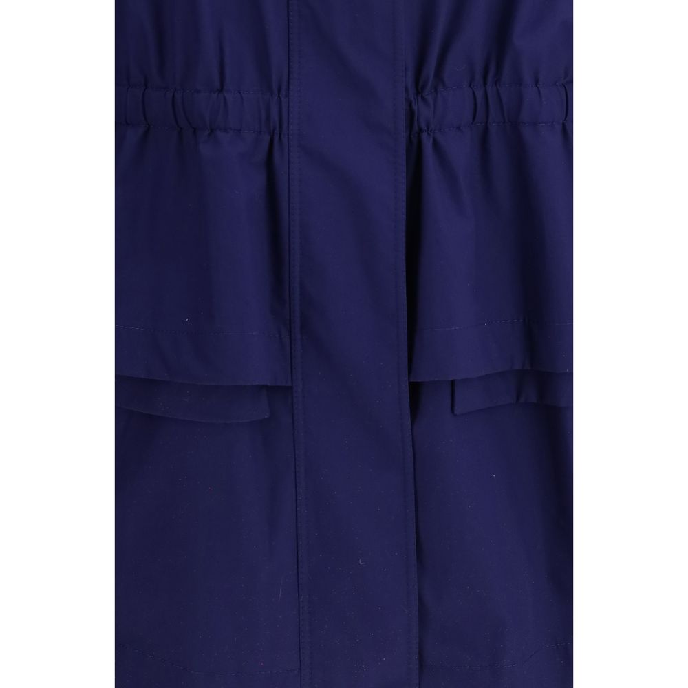 Parka blu