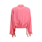 Bomber in viscosa multicolore