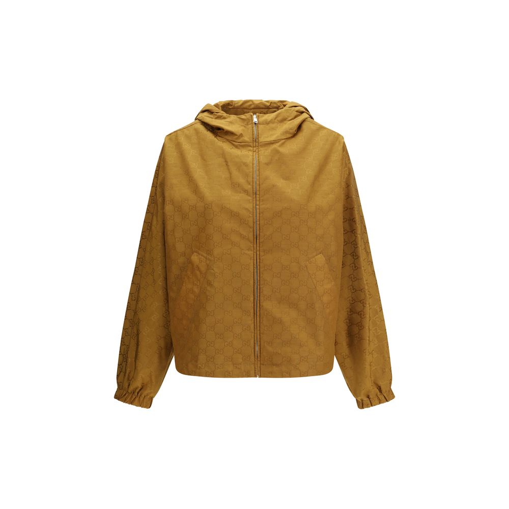 Giacca beige in nylon