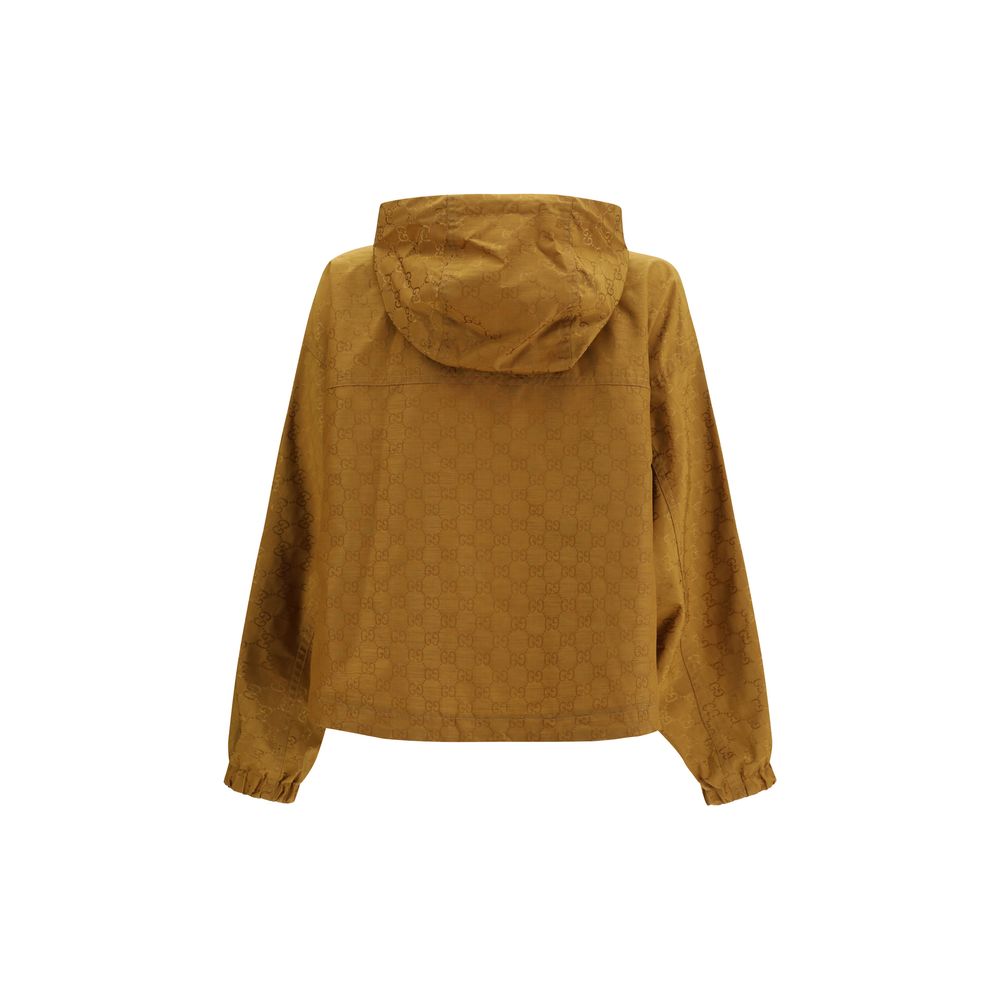 Giacca beige in nylon