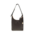Leather shoulder bag