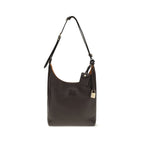 Leather shoulder bag