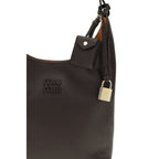 Leather shoulder bag