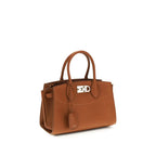 Borsa a mano marrone