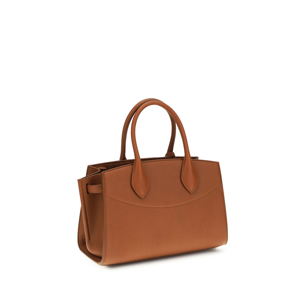 Borsa a mano marrone