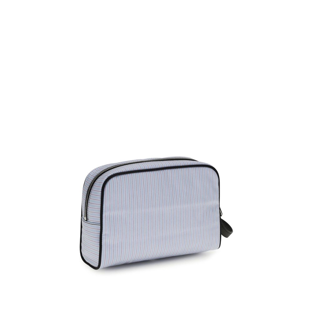 Striped handbag