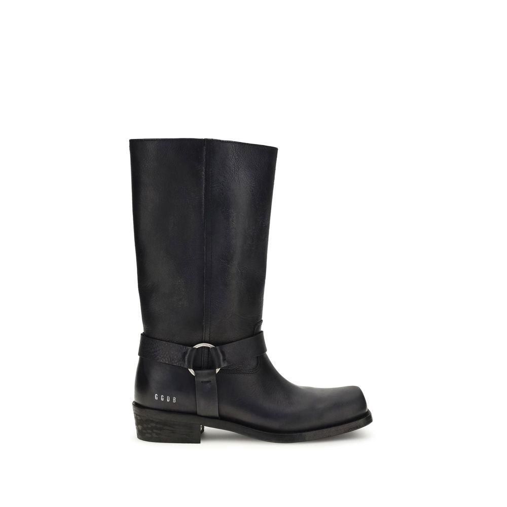 Stivali Biker in pelle