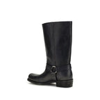 Stivali Biker in pelle