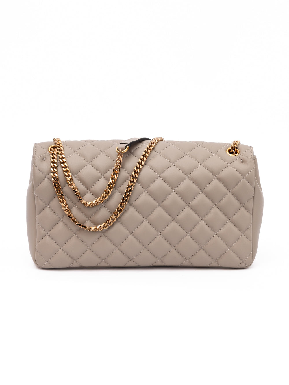 Borsa a spalla trapuntata Taupe