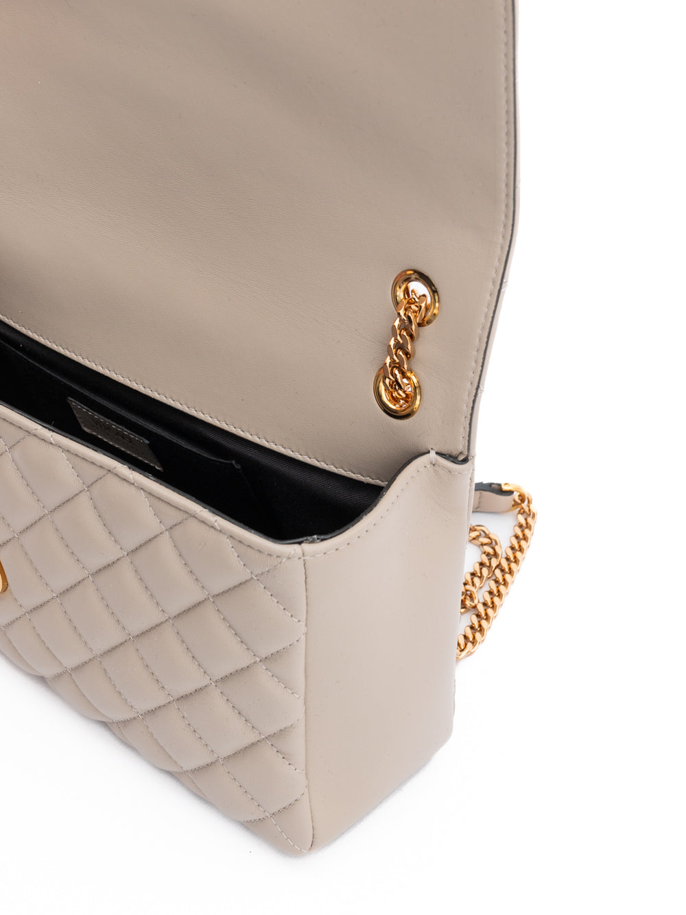 Borsa a spalla trapuntata Taupe