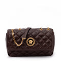 Borsa a spalla marrone