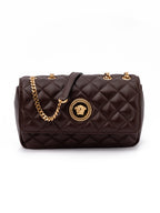Borsa a spalla marrone