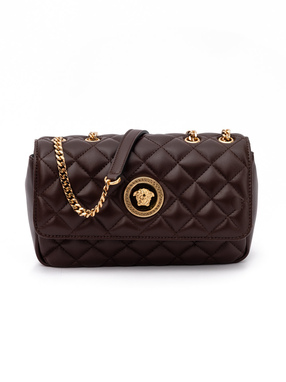Borsa a spalla marrone