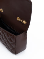 Borsa a spalla marrone