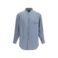 Camicia in seta grigia