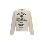Cable-knit sweater