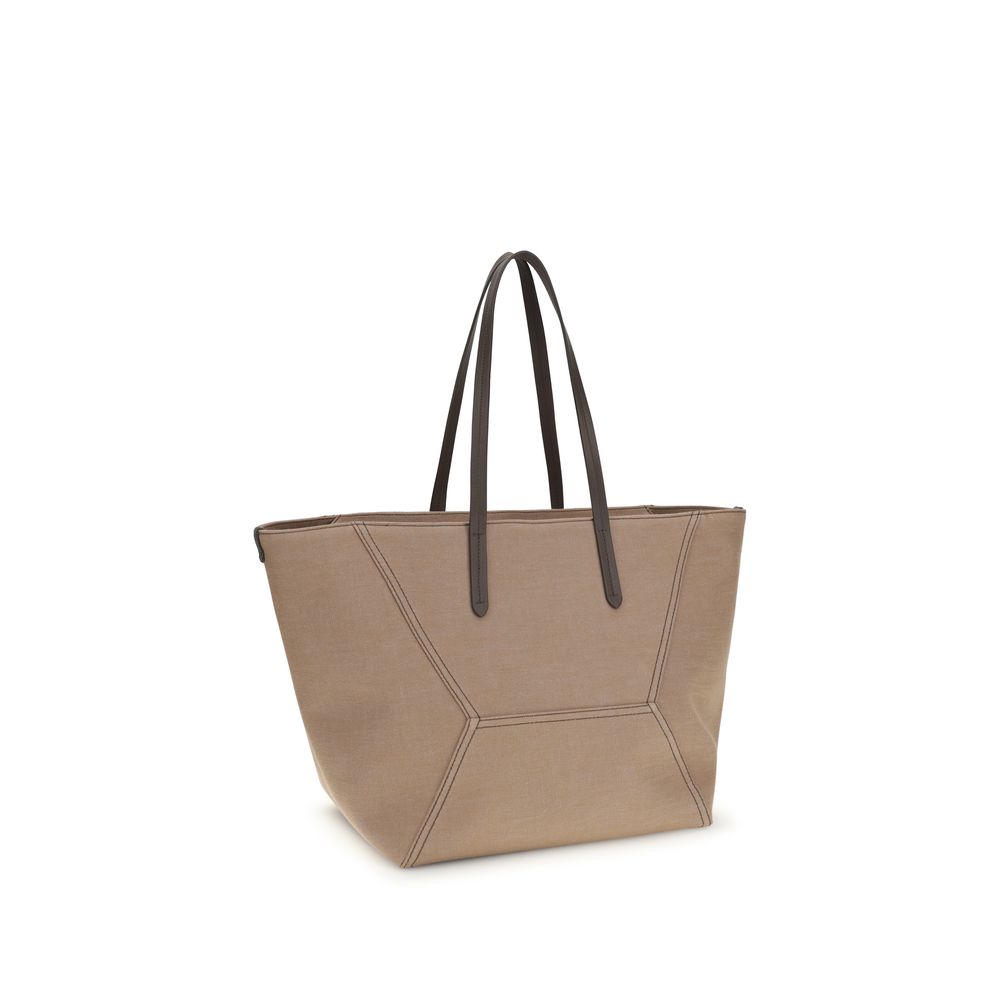 Borsa tote BC in tela