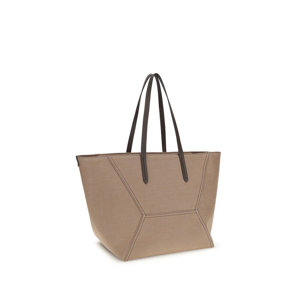 Borsa tote BC in tela