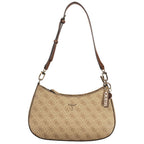 Beige bag with logo