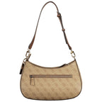 Beige bag with logo