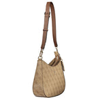 Beige bag with logo