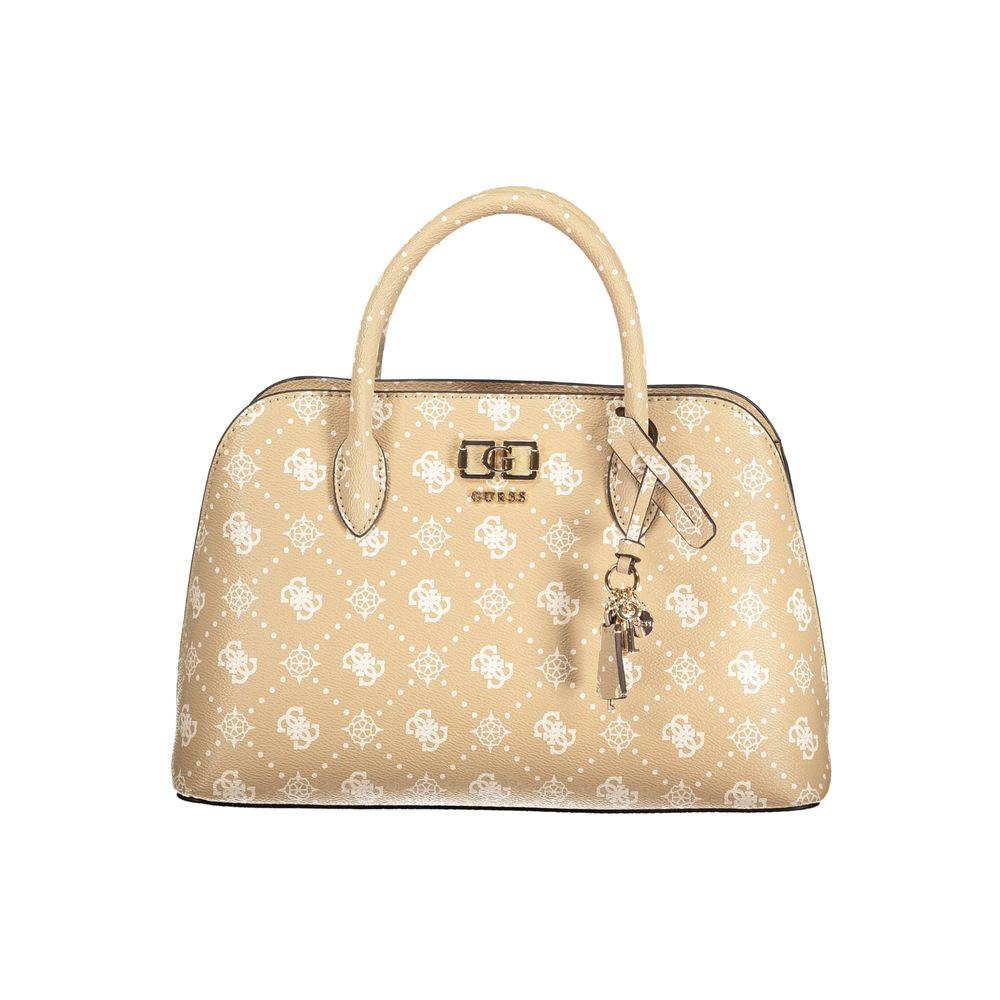 Emelie Logo beige handbag