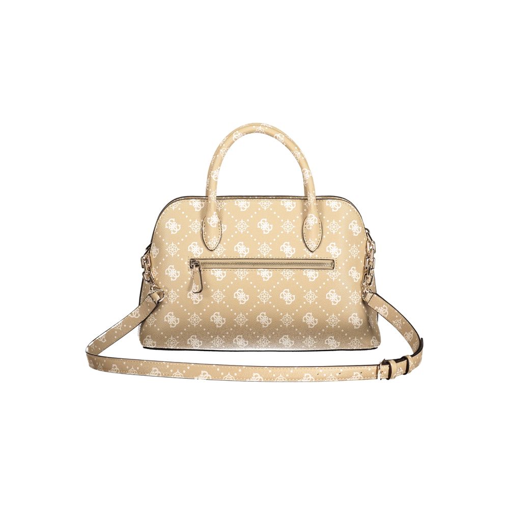 Emelie Logo beige handbag
