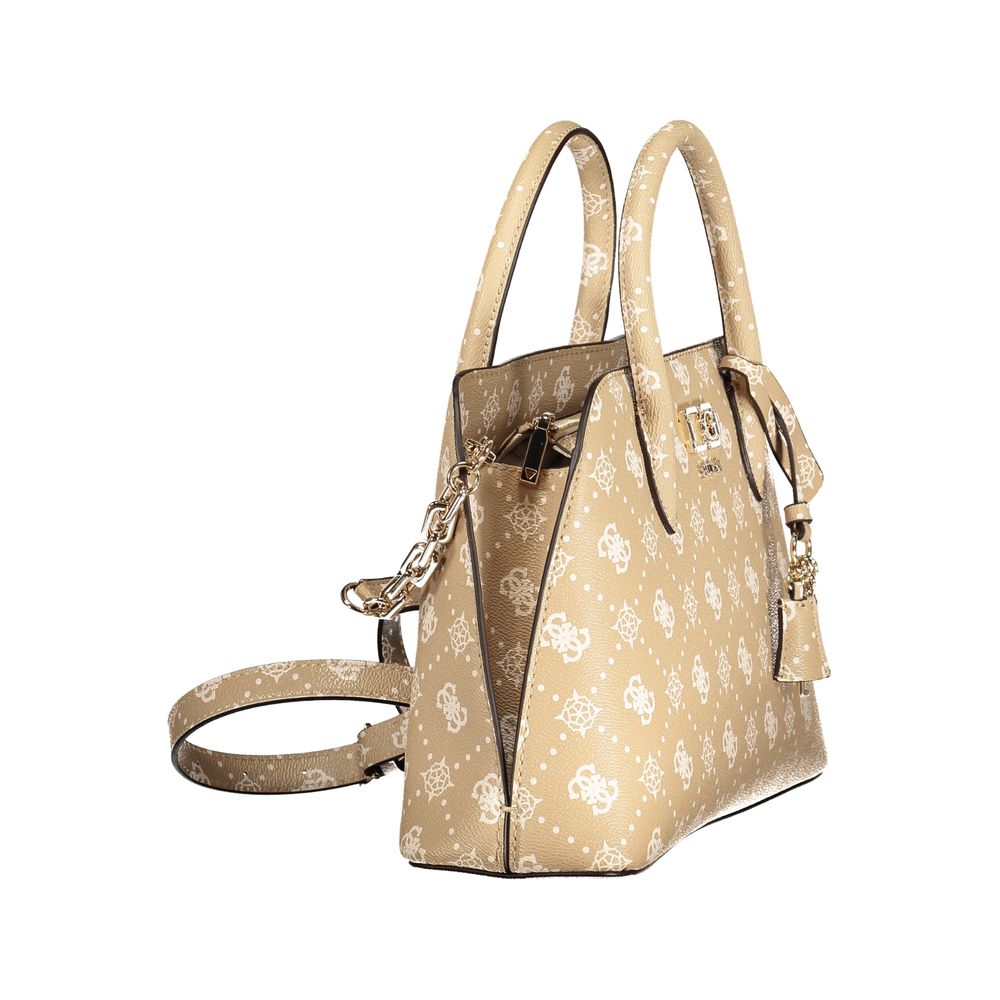Emelie Logo beige handbag