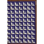 Foulard con stampa geometrica