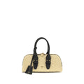 Rafia shoulder bag