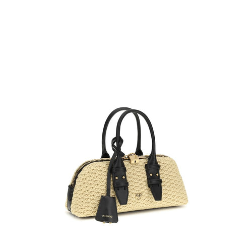 Raffia shoulder bag