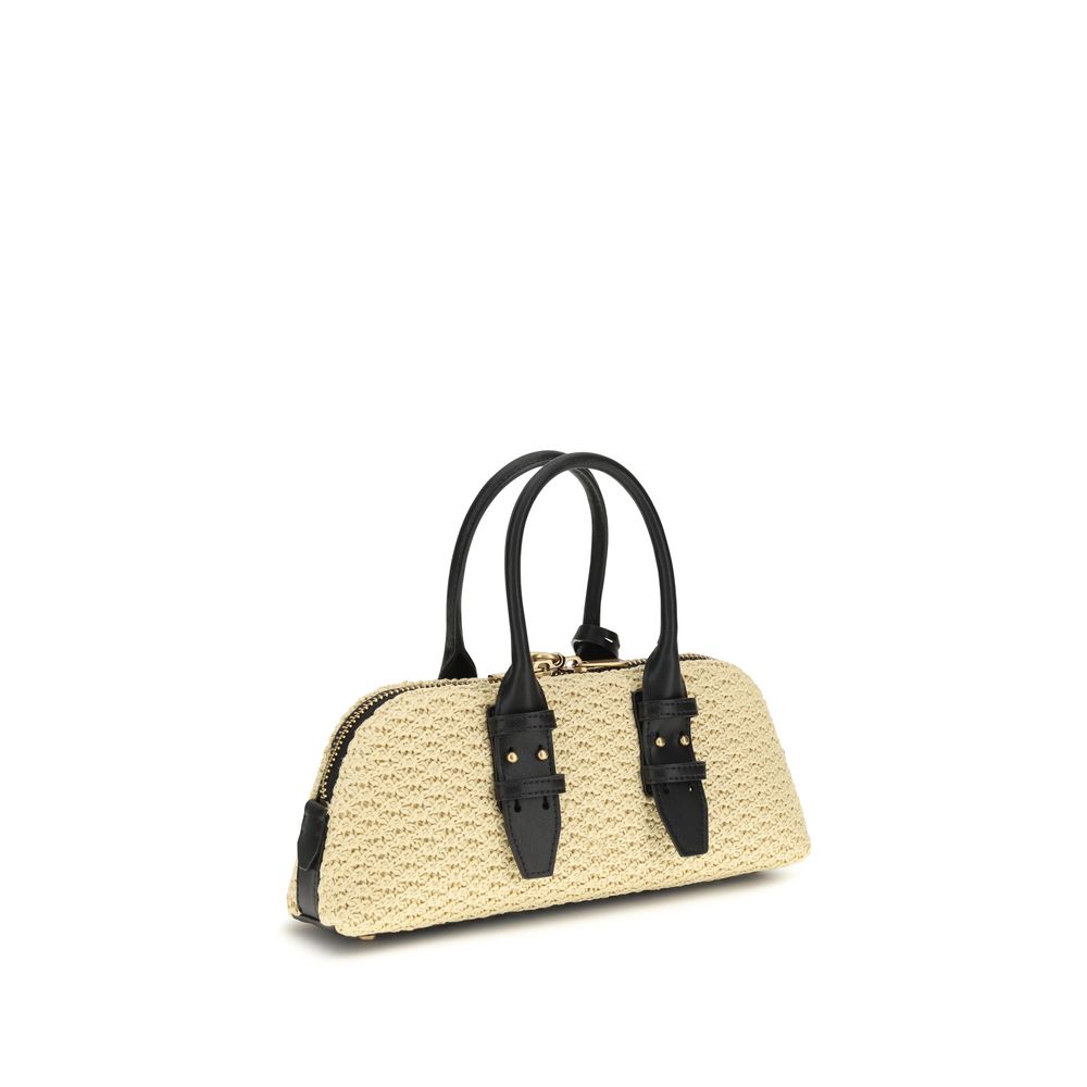 Rafia shoulder bag