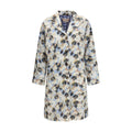 Floral print parka