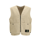 Sleeveless cotton jacket