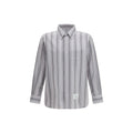 Cotton Madras stripe shirt