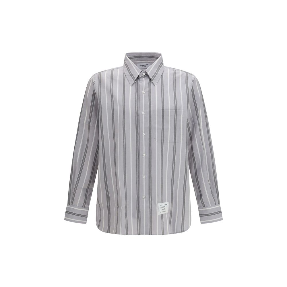 Cotton Madras stripe shirt