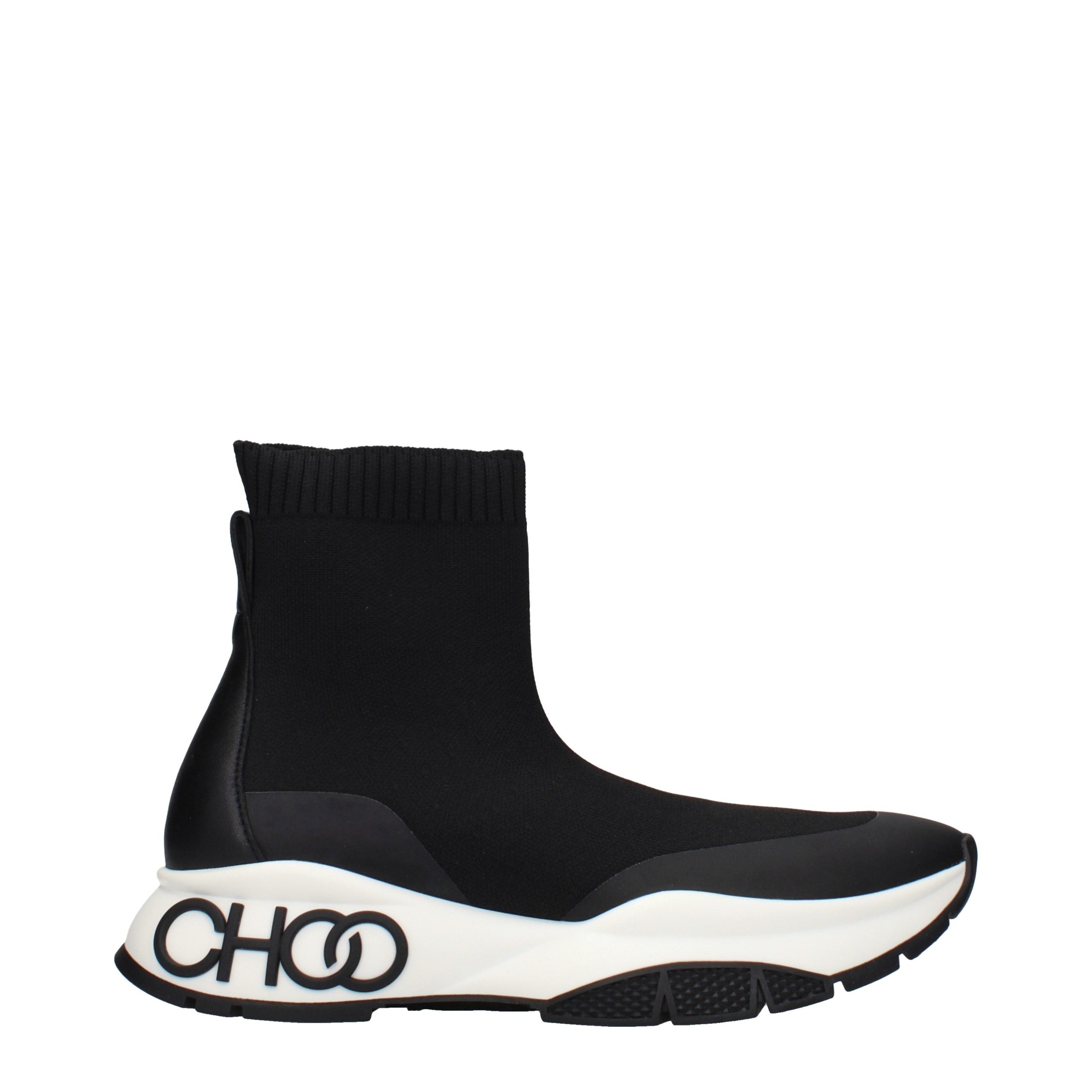 Scarpe nere in tessuto