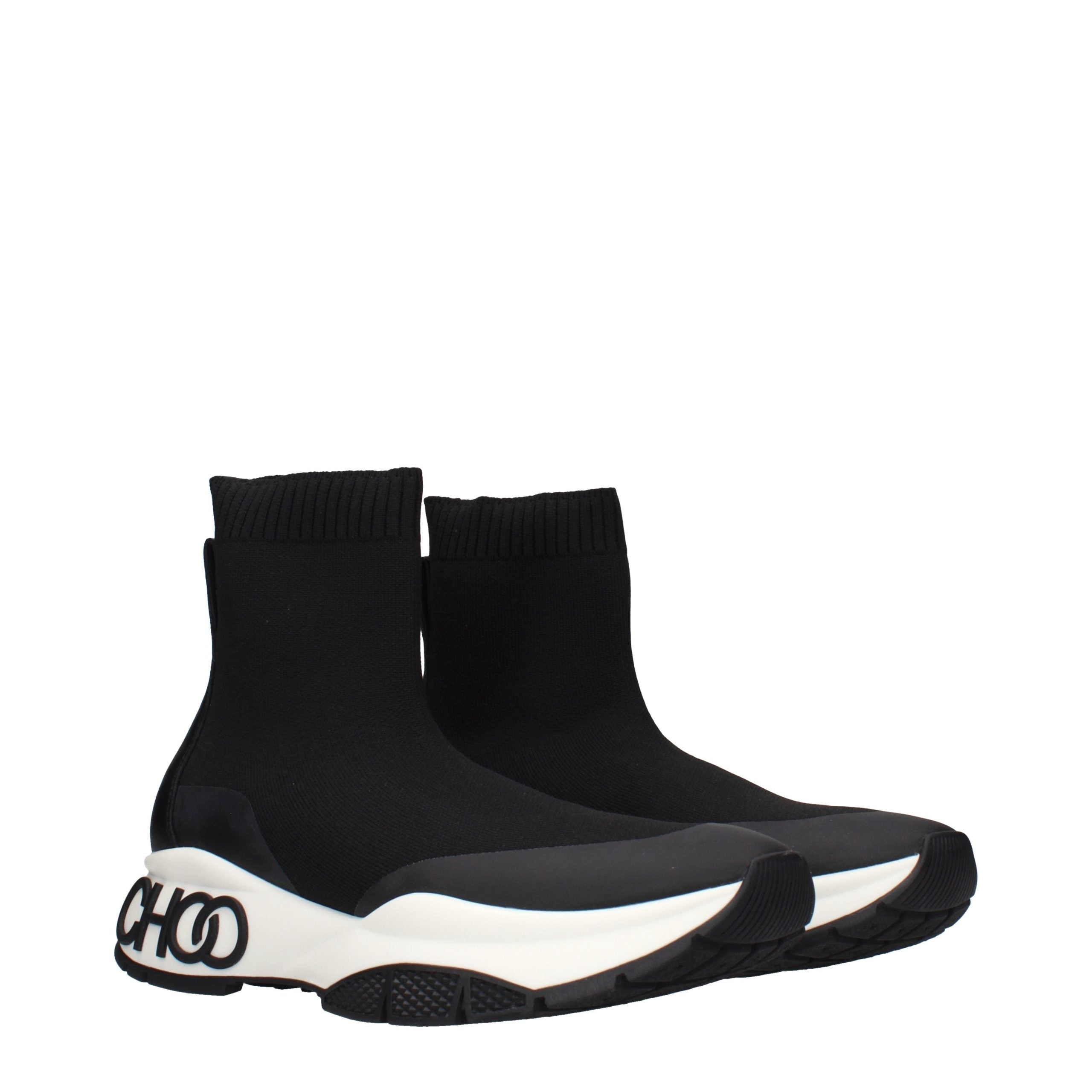 Scarpe nere in tessuto