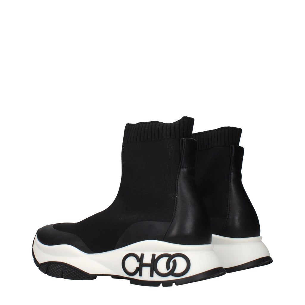 Scarpe nere in tessuto
