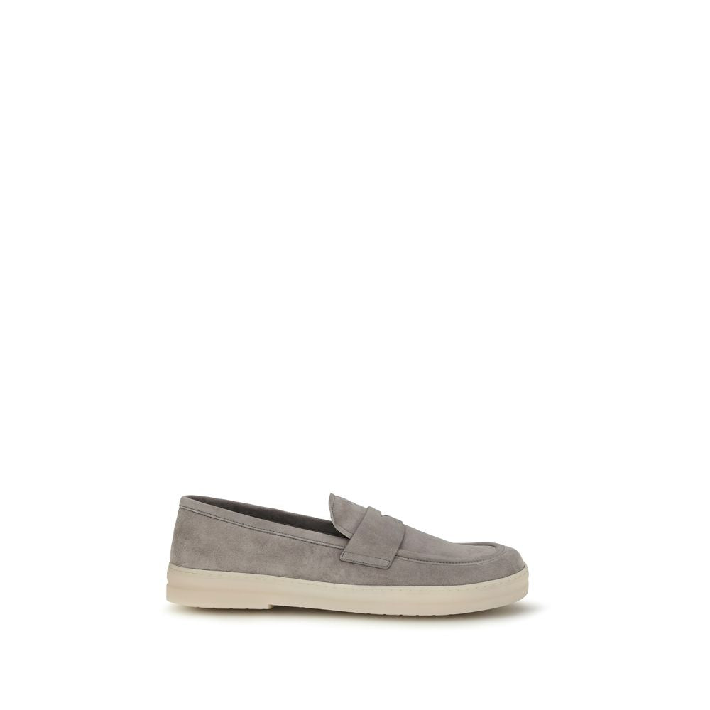 Mocassini in suede