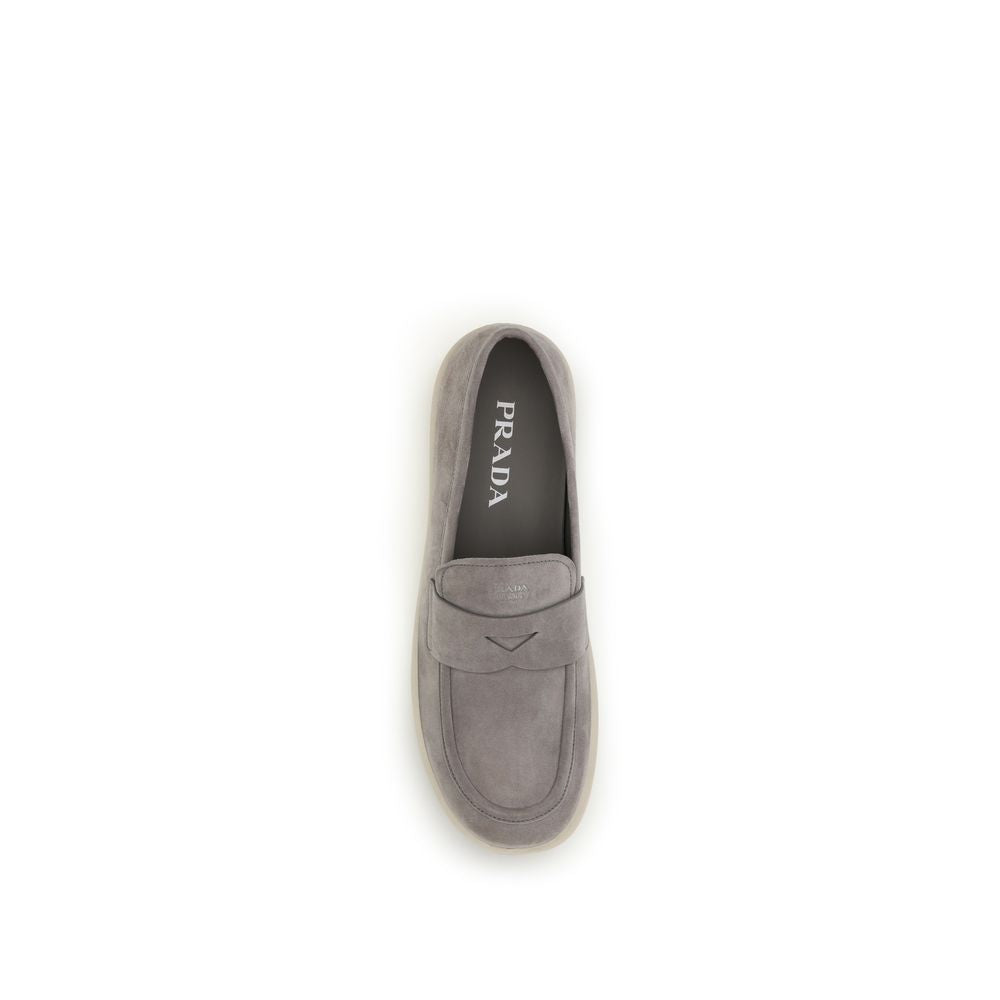 Mocassini in suede