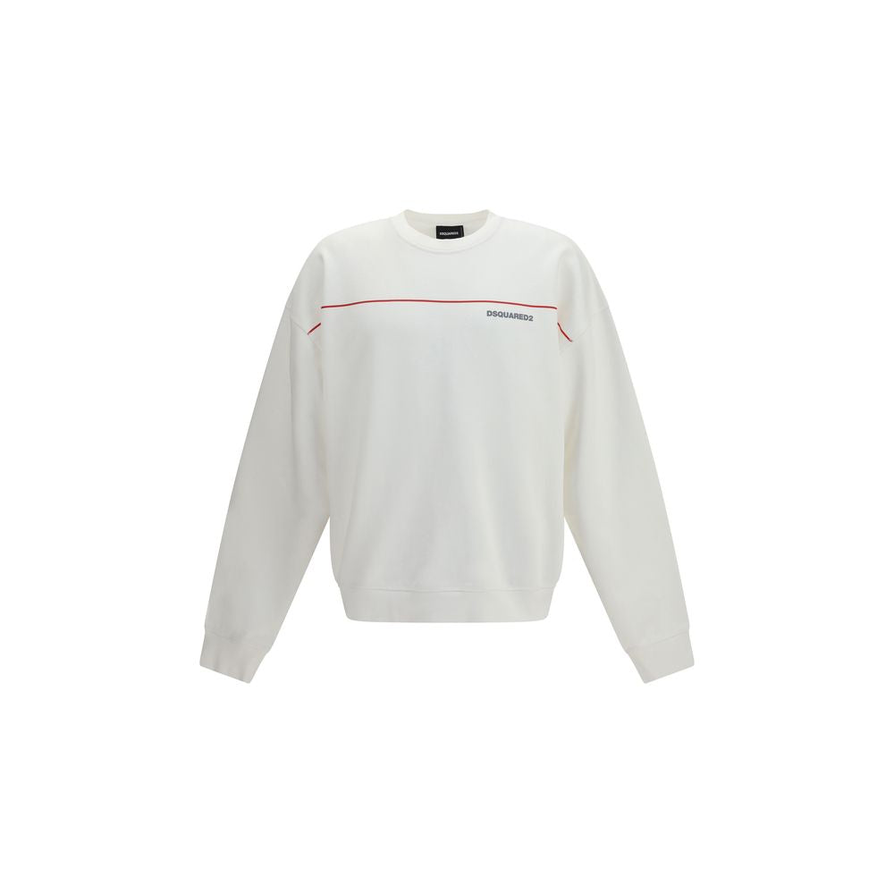 Cotton crew-neck sweatshirt