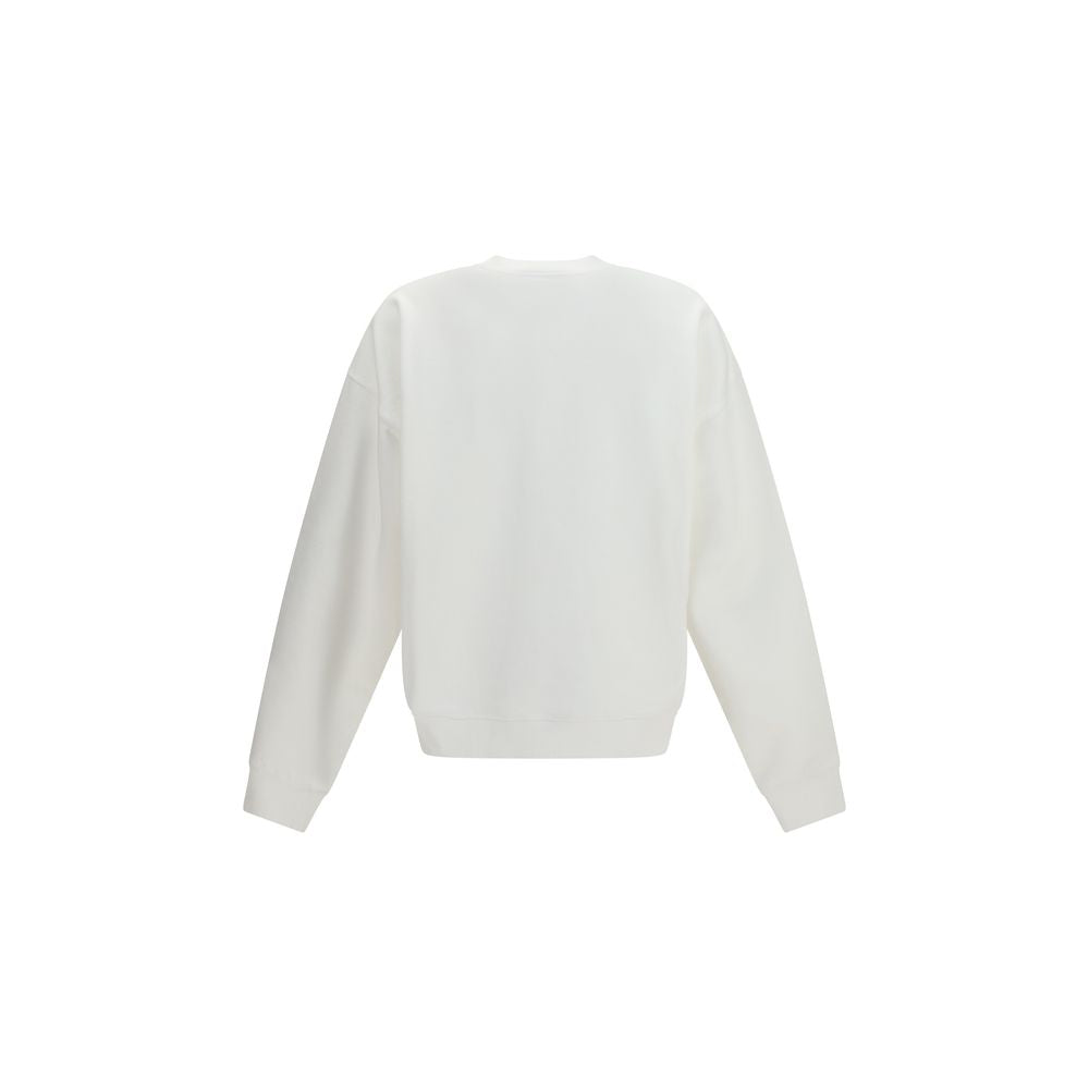 Cotton crew-neck sweatshirt