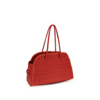 Borsa a tracolla in rafia