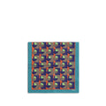 Foulard con stampa geometrica