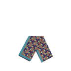 Foulard con stampa geometrica