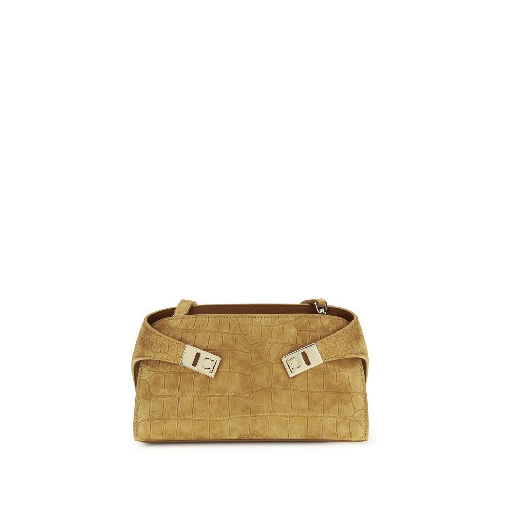 Borsa beige in pelle di vitello