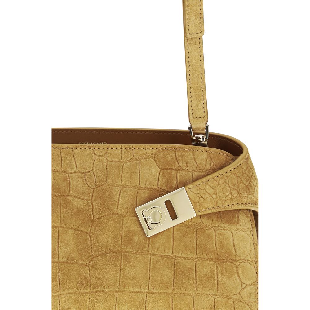 Borsa beige in pelle di vitello