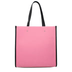 Pink fabric shoulder bag