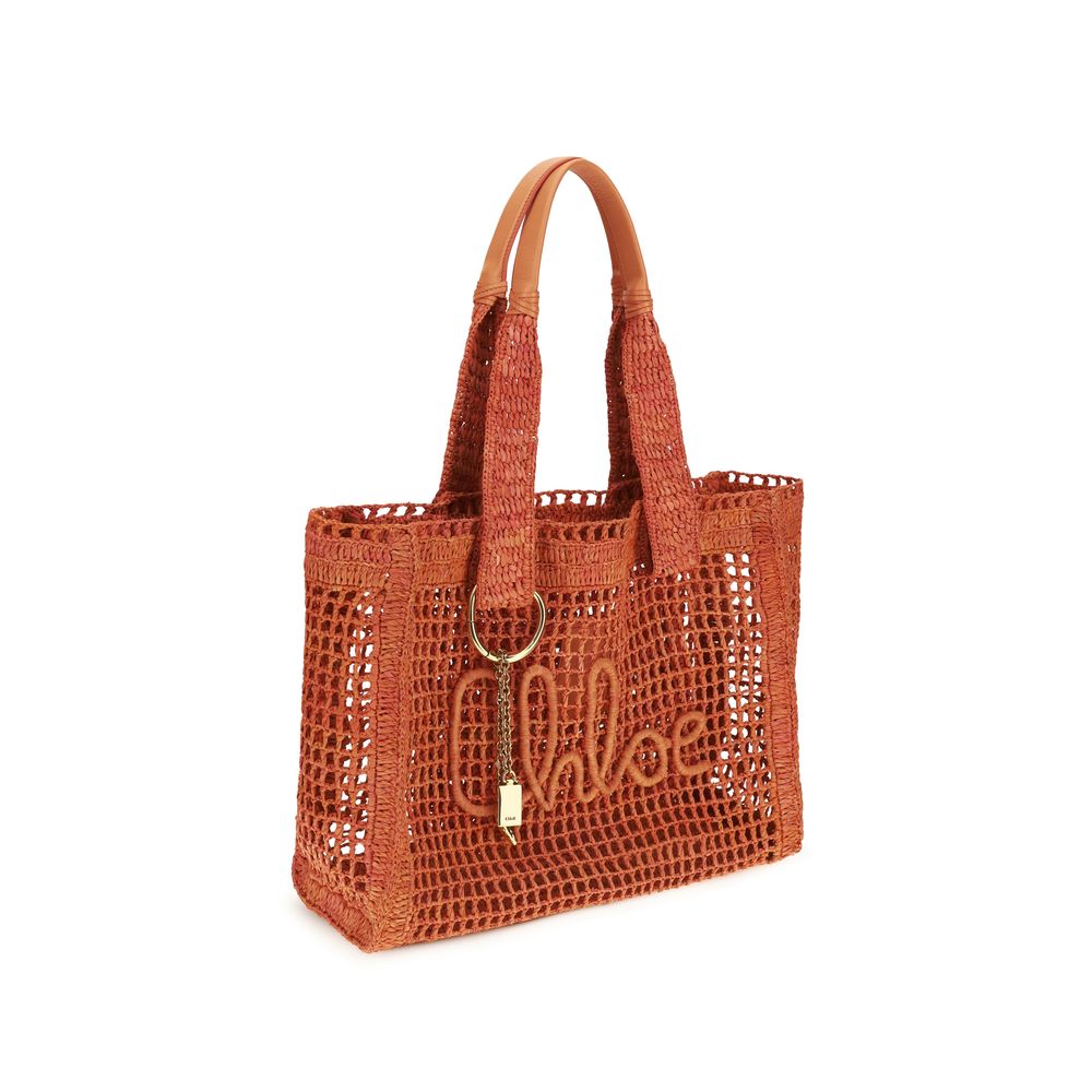 East-West Summer Banana tote bag